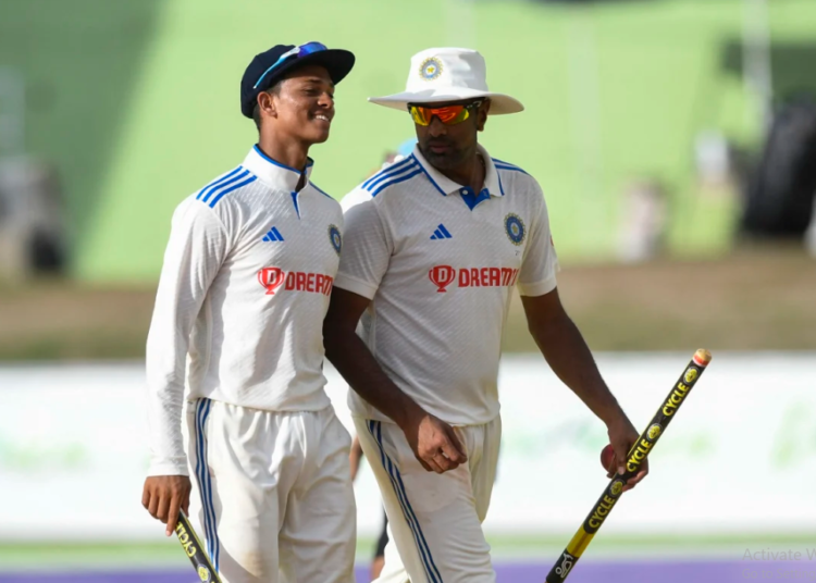 ஜய்ஸ்வால் கன்னிச் சதம் ; அஷ்வின் 10 விக்கெட் குவியல் : மே. தீவுகளை துவம்சம் செய்தது இந்தியா