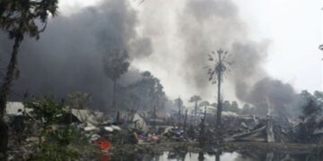 இலங்கை உள்நாட்டுப் போர்: ரத்தத்தை அடக்க வழியில்லாமல் மண்ணை பூசிய துயர கதை