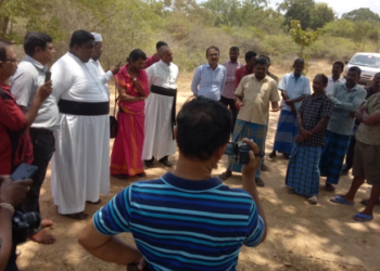 மட்டக்களப்பு மேச்சல் தரை ஆக்கிரமித்து புத்த விகாரை அமைப்பு..