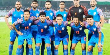 இந்திய கால்பந்து அணி ஆசிய விளையாட்டுப் போட்டியில் பங்கேற்ப்பு!