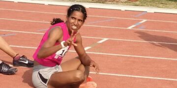 19-வது ஆசிய விளையாட்டுப் போட்டியில் சொல்லி அடித்த கில்லி.