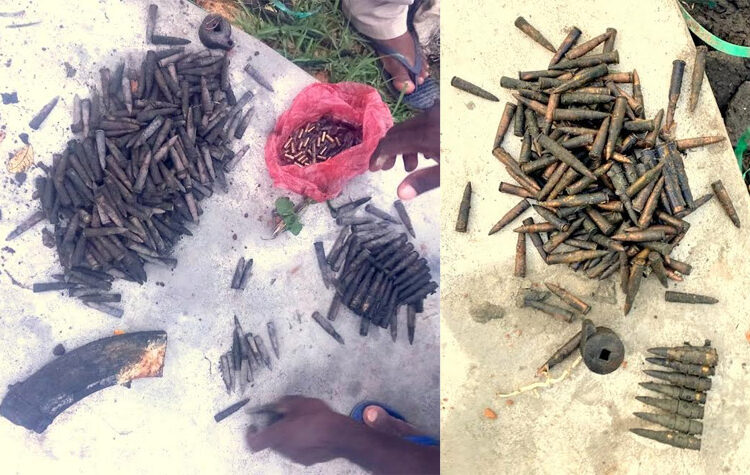 அம்பாறையில் ஆயுதங்கள் மீட்பு; தொடர் விசாரனை..