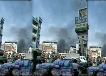 கொழும்பு புறக்கோட்டையில் தீ பரவியதால் 23 பேர் காயமடைந்துள்ளனர்.