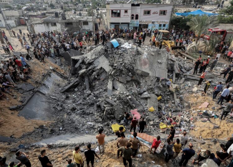 காஸாவில்  பலியானோர் எண்ணிக்கை பதினோராயிரத்தை கடந்துள்ளது.!