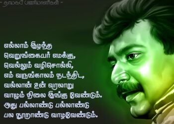 எம் தேசத்தின் சூரியப்புதல்வன்; எம் நெஞ்சமெல்லாம் வென்ற மாவீரன்