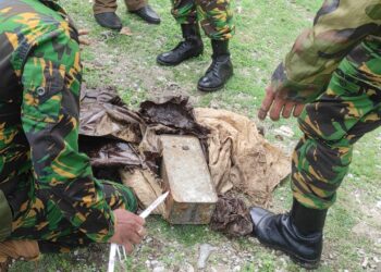 நெடுந்தீவில் ரி-56 துப்பாக்கிக்கு பயன்படுத்தப்படும் 750  ரவைகள் மீட்பு!