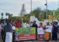 தையிட்டியில் தொடரும் இரண்டாம் நாள் போராட்டம்!