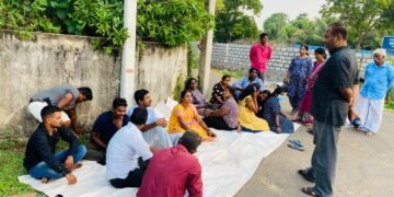 இன்று யாழ் தையிட்டியில் விகாரைக்கு எதிராக போராட்டம்.
