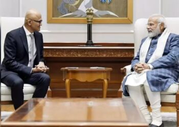  ‘இந்தியாவில் ரூ.1.5 லட்சம் கோடி மெகா முதலீடு’ – பிரதமர் மோடியை சந்தித்த மைக்ரோசாப்ட் CEO சத்யா நாதெல்லா!